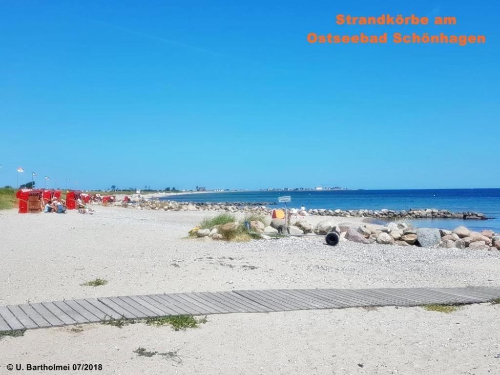 Strandperle - Ihre Ferienwohnung Schönhagen Extérieur photo